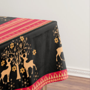 Toalha De Mesa veado de Natal