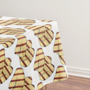 Toalha De Mesa Vegetal cipriota Fried Halloumi Griling