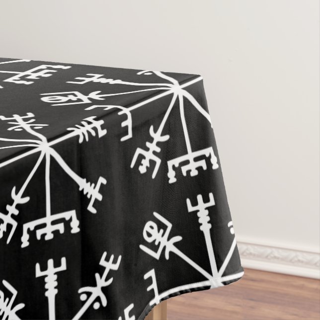 Toalha De Mesa Vegvísir (Viking Compass) (Posição Original)