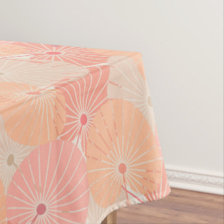 Toalha De Mesa Ventiladores chineses sobrepostos