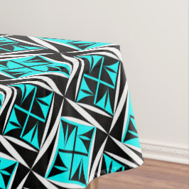 Toalha De Mesa Ventos sagrados em Turquesa