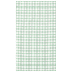 Toalha De Mesa verde da hortelã, branco, guingão, floral, chiqu