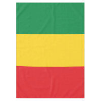 Verde, ouro (amarelo) e bandeira das cores