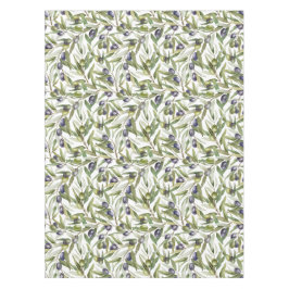 Toalha De Mesa Verde Salvia Aquarela País Francês Oliva