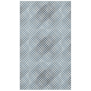 Toalha De Mesa Verificador padrão cinza diagonal 02.w Lblue BG