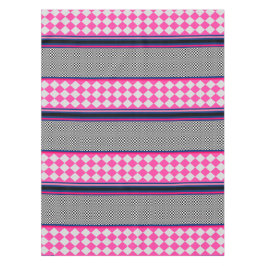 Toalha De Mesa Verificar Design de Padrão Misto do Harlequin