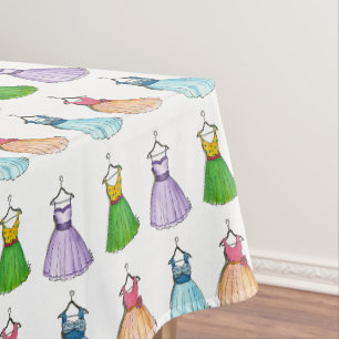Toalha De Mesa Vestidos do Baile de formatura bonito Volta a Moda