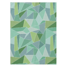 Vestuário de Mesa de vidro azul e verde do mar