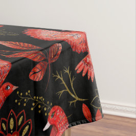 Toalha De Mesa  Vibrant floral and leafy pattern designs