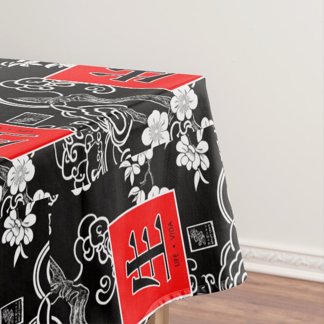 Toalha De Mesa Vida. (Posição Original)