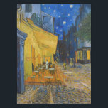 Toalha De Mesa Vincent van Gogh - Cafe Terrace à Noite<br><div class="desc">Cafe Terrace no Place du Forum na Noite - Vincent van Gogh,  1888</div>