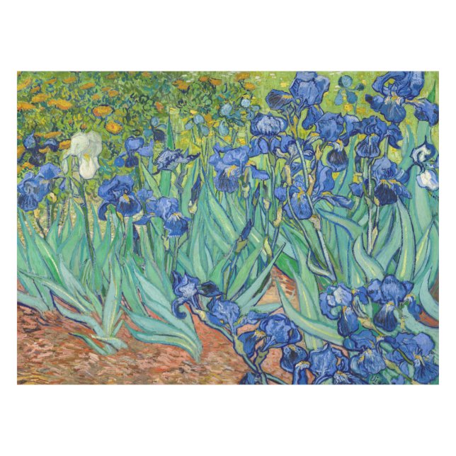 Toalha De Mesa Vincent Van Gogh - Íris (Frente (Horizontal))