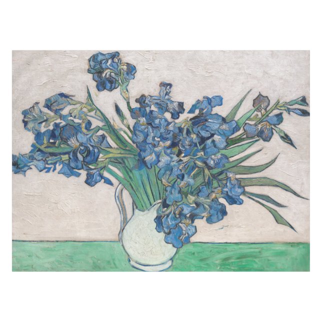 Toalha De Mesa Vincent van Gogh - Íris (Frente (Horizontal))