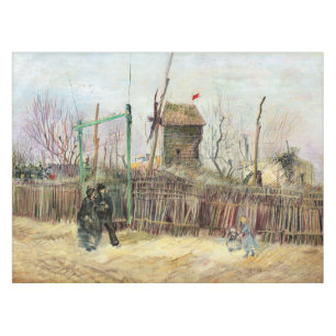Toalha De Mesa Vincent van Gogh - Street Scene em Montmartre