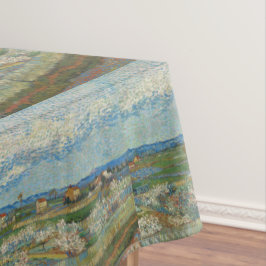 Toalha De Mesa Vincent Van Gogh Vintage Peach Treine em Blossom