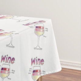 TOALHA DE MESA VINHO, MAIS VINHO, AINDA MAIS VINHO