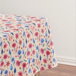 Toalha De Mesa Vintage Americana Floral