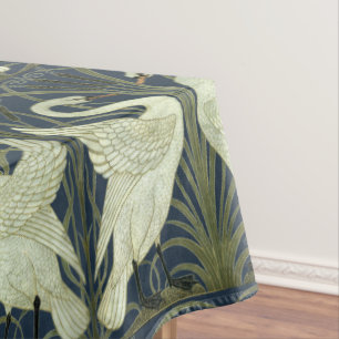 Toalha De Mesa Vintage Art Nouveau Swans by Walter Crane