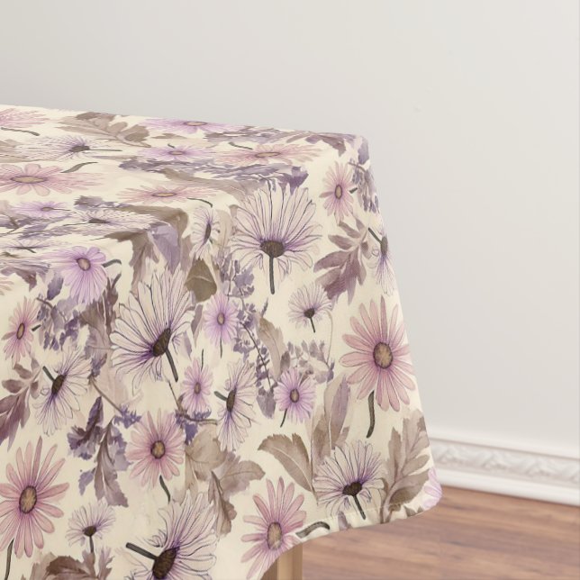 Toalha De Mesa Vintage Boho Wildflower (Posição Original)