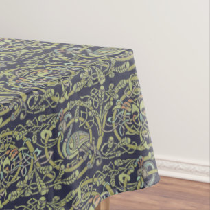 Toalha De Mesa Vintage Celtic Knot Peacock Padrão Frieze