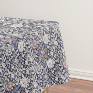 Toalha De Mesa Vintage Floral Blue William Morris Wey