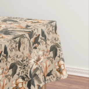 Toalha De Mesa Vintage Floral Patterno Tablecloth