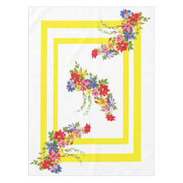 Toalha De Mesa Vintage Floral Tablecloth