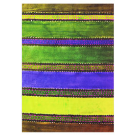 Toalha De Mesa Vintage Guatemala Rainbow Tablecloth