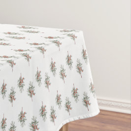Toalha De Mesa Vintage Juniper Greenery Pattern