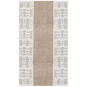 Toalha De Mesa Vintage, lace, burlap, grunge, victorian, shabby
