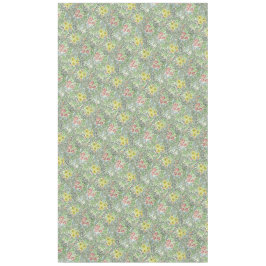 Toalha De Mesa Vintage William Morris Floral Flowers Greenery