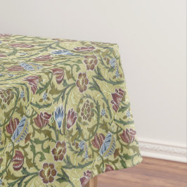 Toalha De Mesa Vintage William Morris Floral Padrão Rosa Azul