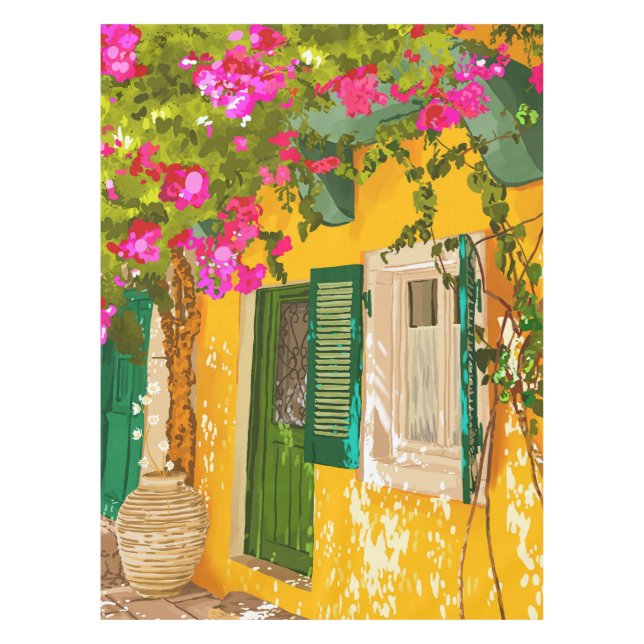 Toalha De Mesa Vivendo ao Sol (Frente)