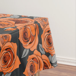 Toalha De Mesa Warm Rusty Orange Roses