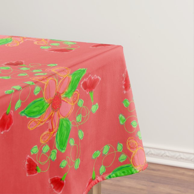 Toalha De Mesa Watermelon Floral (Posição Original)