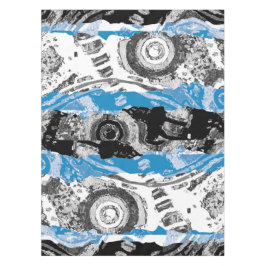 Toalha De Mesa Wave Mechanism – Custom Tablecloth (52" x 70")