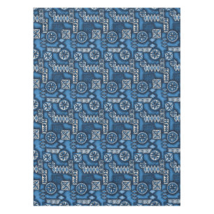 Toalha De Mesa Wave Warrior Hawaiian Primitive Tapa