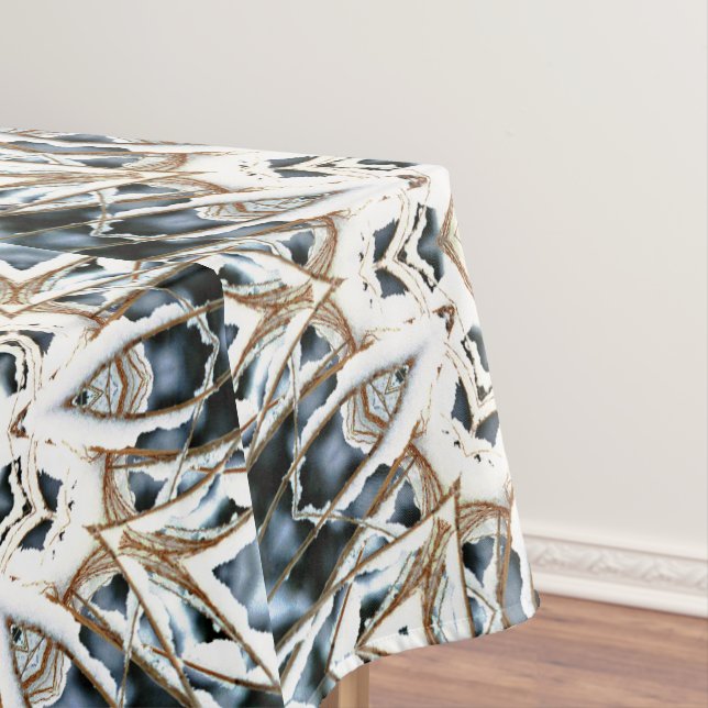 Toalha De Mesa Web de Neve (Posição Original)