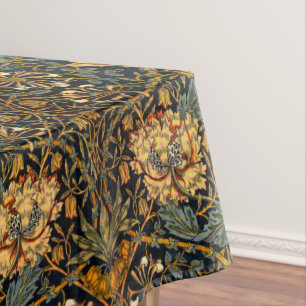 Toalha De Mesa William Morris Antique Honeysuckle Padrão Floral