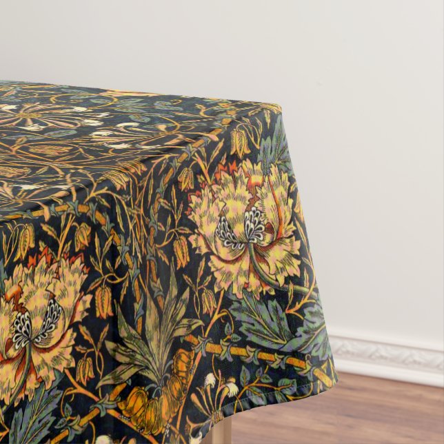 Toalha De Mesa William Morris Antique Honeysuckle Padrão Floral (Posição Original)