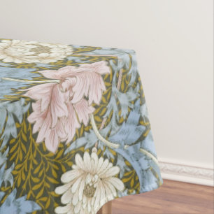 Toalha De Mesa William Morris Chrysanthemum Floral Pattern Folia