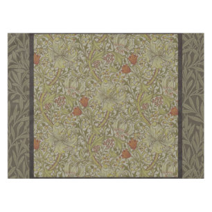 Toalha De Mesa William Morris Floral lily willow art impressão