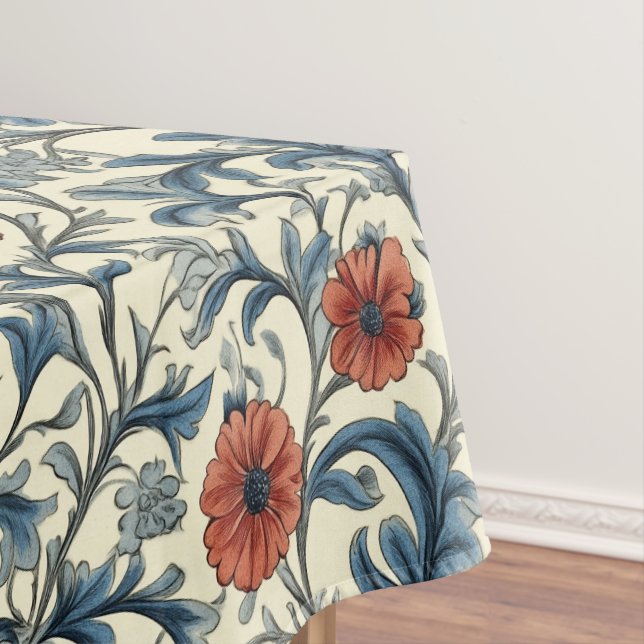 Toalha De Mesa William Morris Floral Pattern (Posição Original)