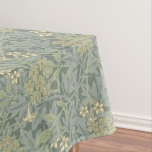 Toalha De Mesa William Morris Flowers Blossoms Green