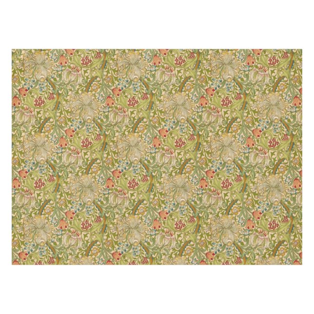 Toalha De Mesa William Morris "Lírio Dourado" 2 (Frente (Horizontal))