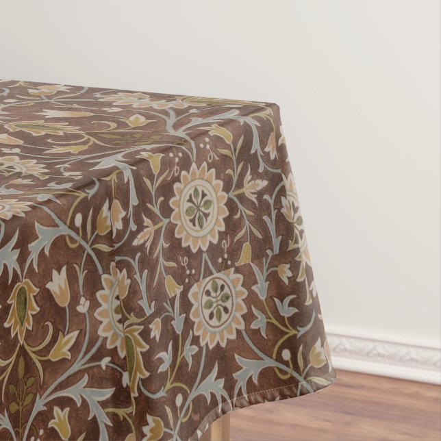 Toalha De Mesa William Morris Little Flower Carpet (Posição Original)