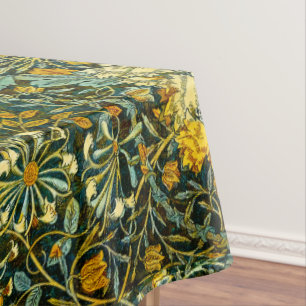 Toalha De Mesa William Morris - Padrão Floral Antiquado de Honeys
