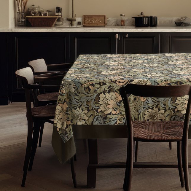 Toalha De Mesa William Morris Pimpernel - cores pastosas neutras (William Morris Pimpernel neutral pastel colors Tablecloth)