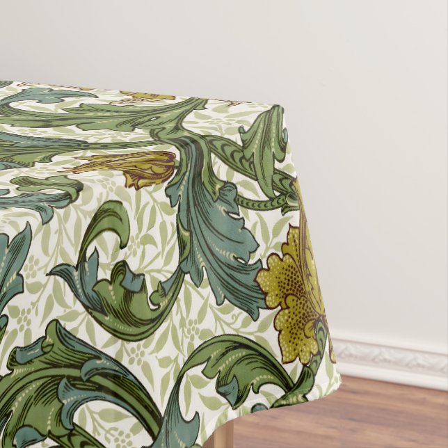 Toalha De Mesa William Morris Solteiro Stem Floral Patterno (Posição Original)