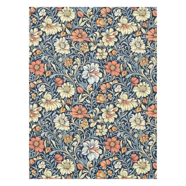 Toalha De Mesa William Morris style floral acanthus pattern (Frente)